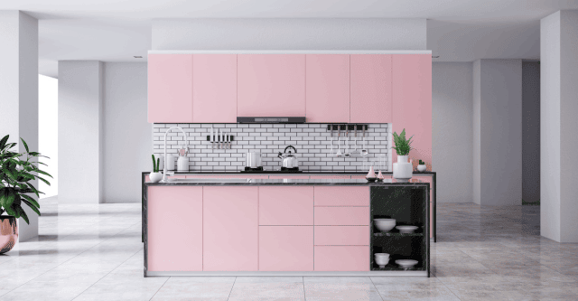 Haal roze in je keuken: tips en ideeën voor een frisse look