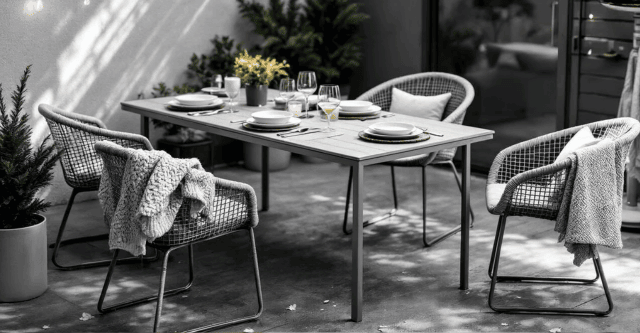 Comfort en stijl in de buitenlucht met tuinmeubels